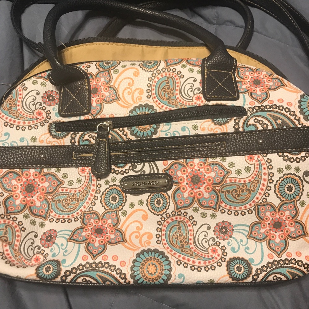 Stone & Co paisley bag